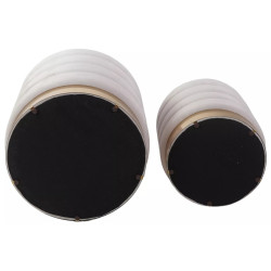 Set de pufuri Signal Britta (Light Beige) Thumb