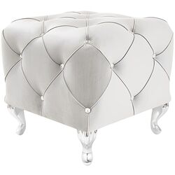 Puf Signal Hestia K Velvet (Gray Light/Silver)