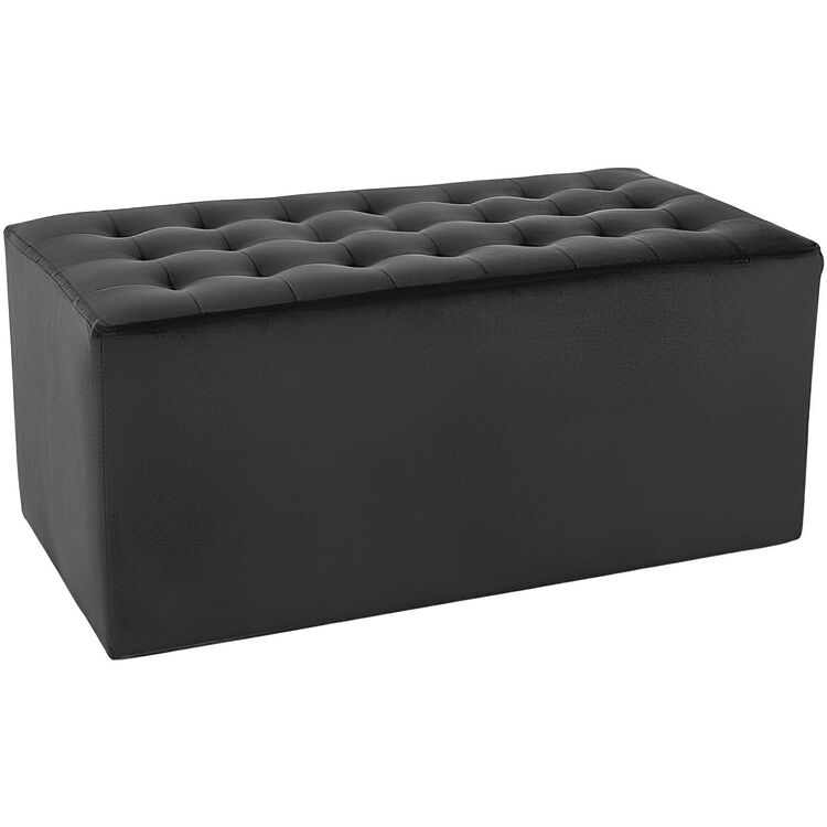 Puf Signal Lori 2 Velvet (Black)