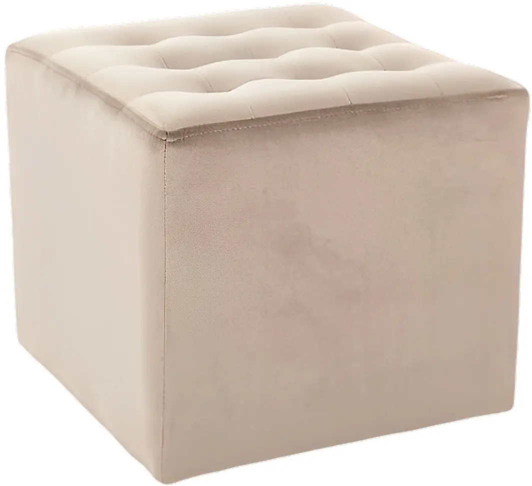 Puf Signal Lori Velvet (Beige Dark)