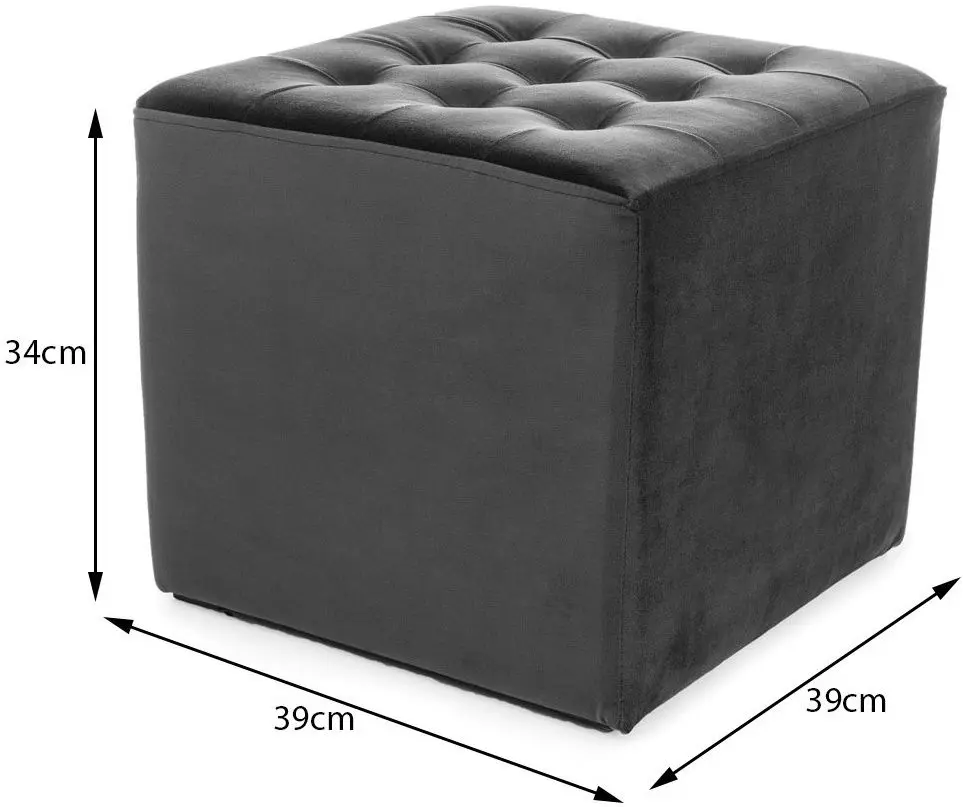 Puf Signal Lori Velvet (Gray Light)