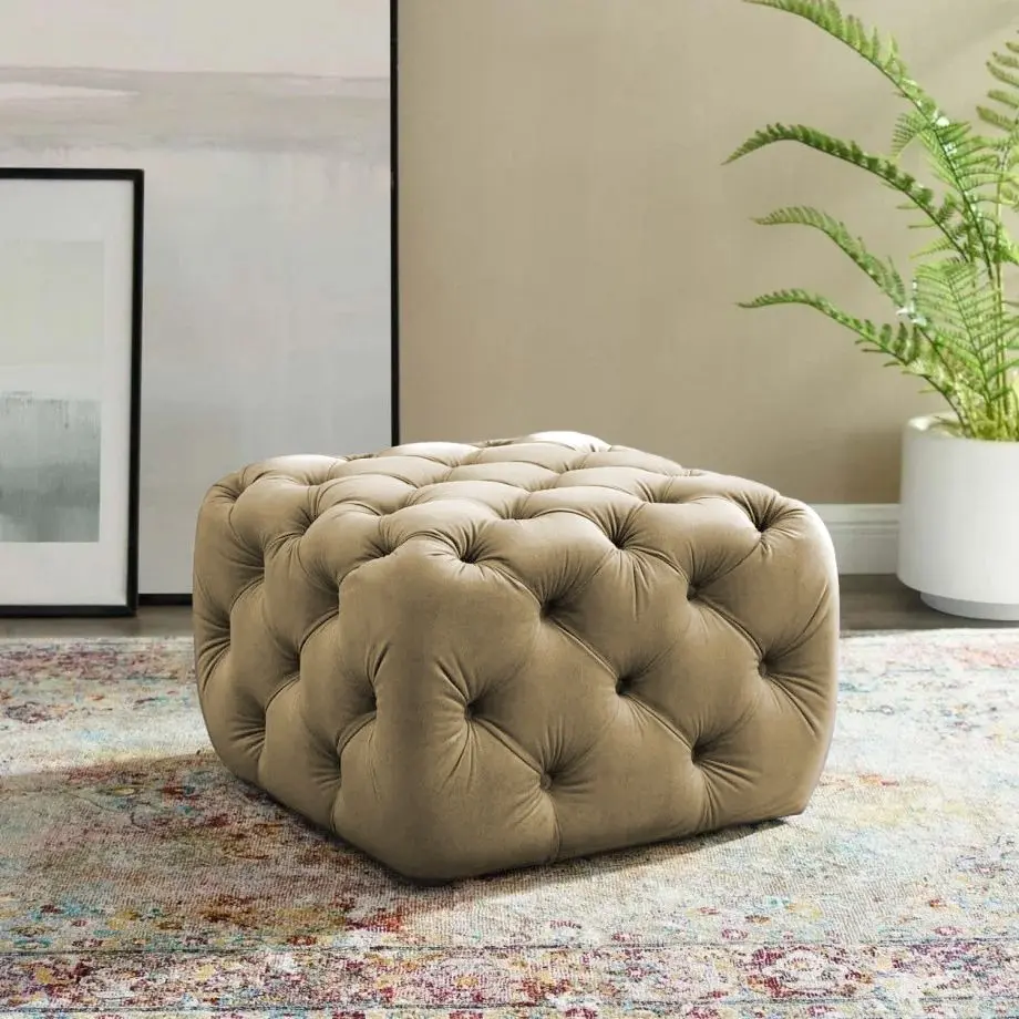 Puf Signal Sophia Velvet Bluvel 77 (Olive)