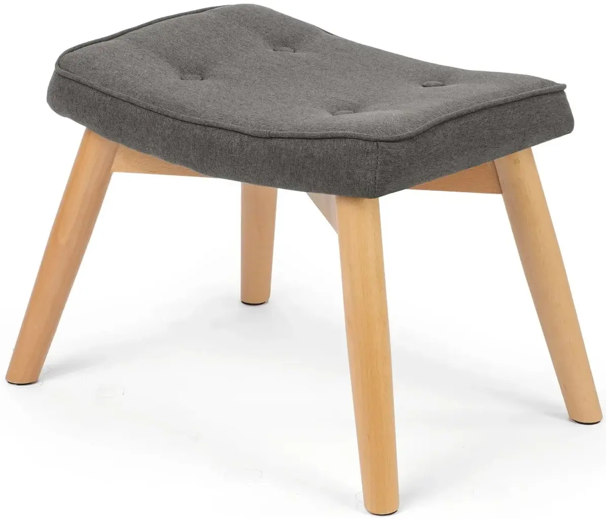 Puf-suport pentru picioare pentru fotoliu Sofotel Norse 2054 (Dark Grey/Natural) - 2