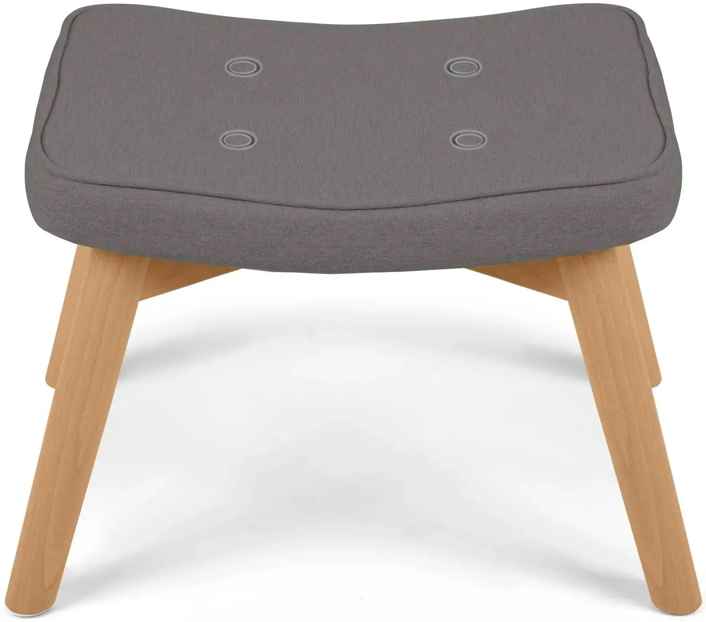 Puf-suport pentru picioare pentru fotoliu Sofotel Norse 2054 (Dark Grey/Natural) - 4