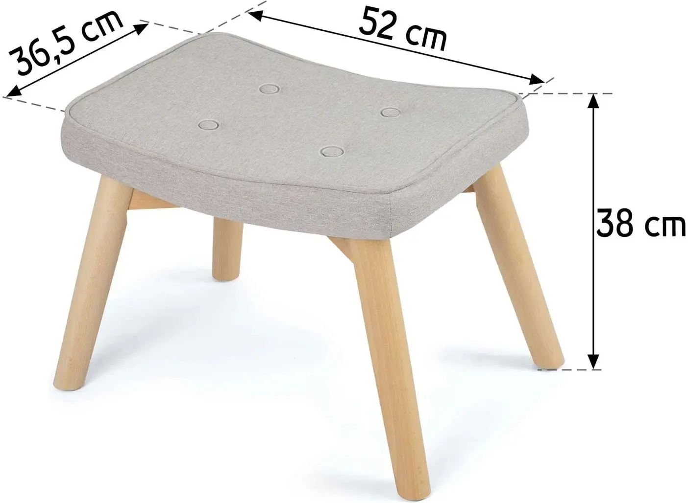 Пуф Sofotel Norse 2050 (Light Grey)