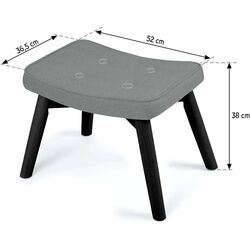 Puf Sofotel Norse 2051 (Grey) Thumb