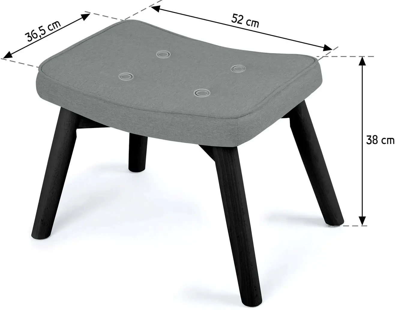 Puf Sofotel Norse 2051 (Grey)