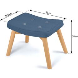 Puf Sofotel Norse 2052 (Blue) Thumb