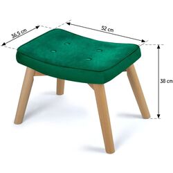 Пуф Sofotel Norse 2056 (Green) Thumb