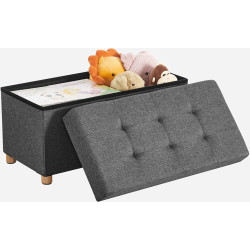 Банкетка Songmics LSF16GYZ (Dark Grey) Thumb