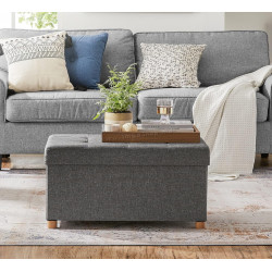 Bancheta Songmics LSF16GYZ (Dark Grey)