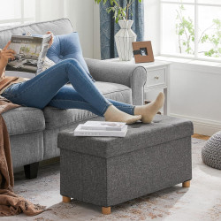 Банкетка Songmics LSF16GYZ (Dark Grey) Thumb