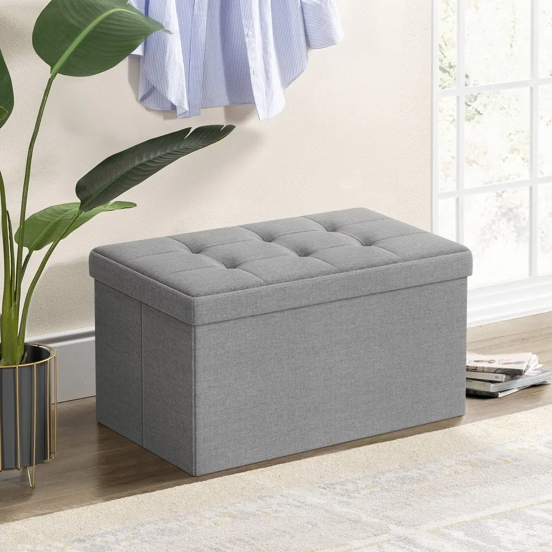 Банкетка Songmics LSF47G (Light Grey)