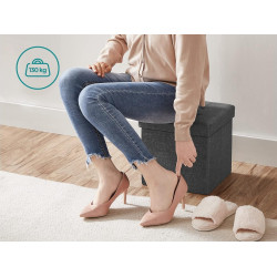 Пуф Songmics LSF028G01 (Dark Grey) Thumb