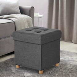 Puf Songmics LSF14GYZ (Slate Grey)