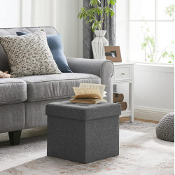 Пуф Songmics LSF27Z (Dark Grey)