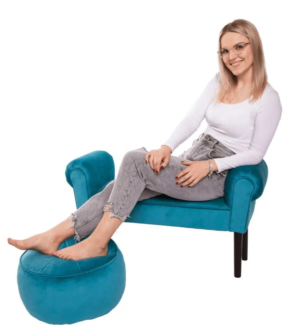 Bancheta Tempo Kondela Burda (Turquoise) - 9