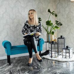 Bancheta Tempo Kondela Burda (Turquoise) Thumb