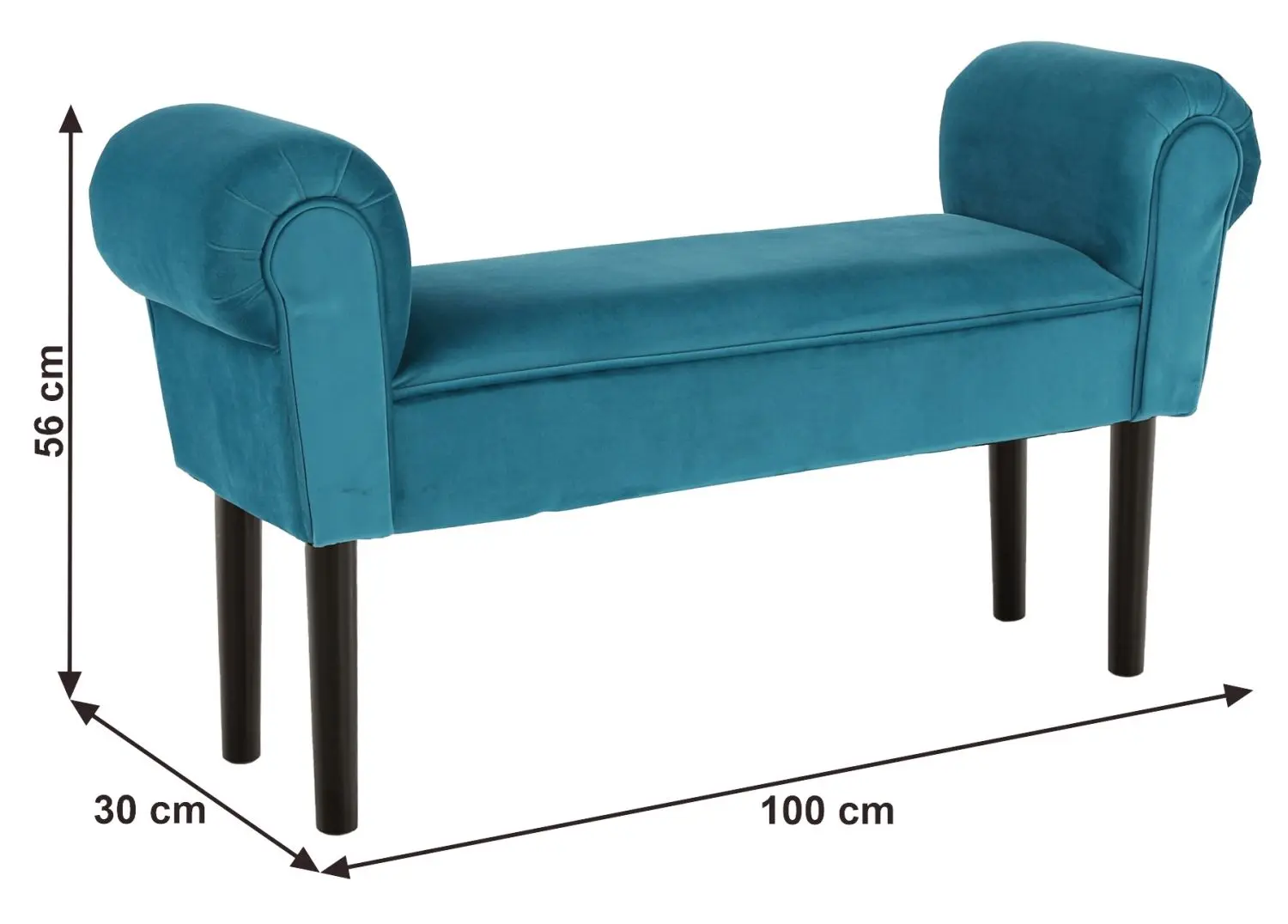 Bancheta Tempo Kondela Burda (Turquoise) - 2