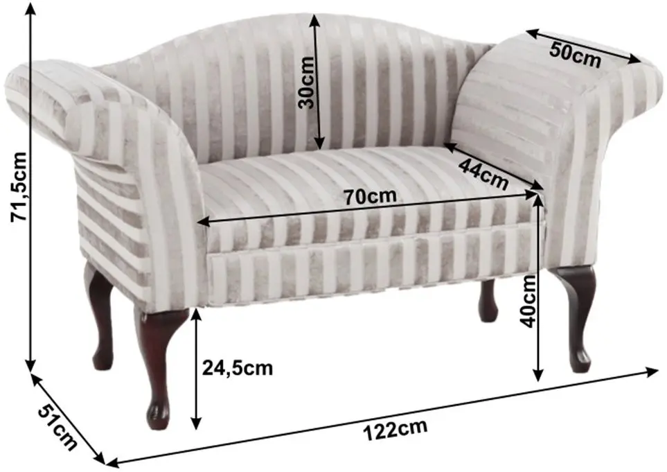 Canapea Tempo Kondela Fabricio (Beige/Gray/Cherry)