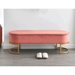 Банкетка Tempo Kondela Mirila New (Pink/Golden)