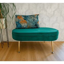 Bancheta Tempo Kondela Noblin Typ 2 (Emerald/Golden) Thumb