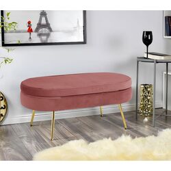 Bancheta Tempo Kondela Noblin Typ 2 (Pink/Golden)