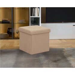 Puf Tempo Kondela Falon (Beige) Thumb