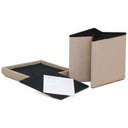 Puf Tempo Kondela Falon (Beige) Thumb