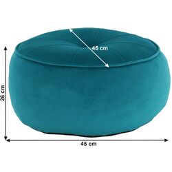 Puf Tempo Kondela Kerem (Turquoise) Thumb