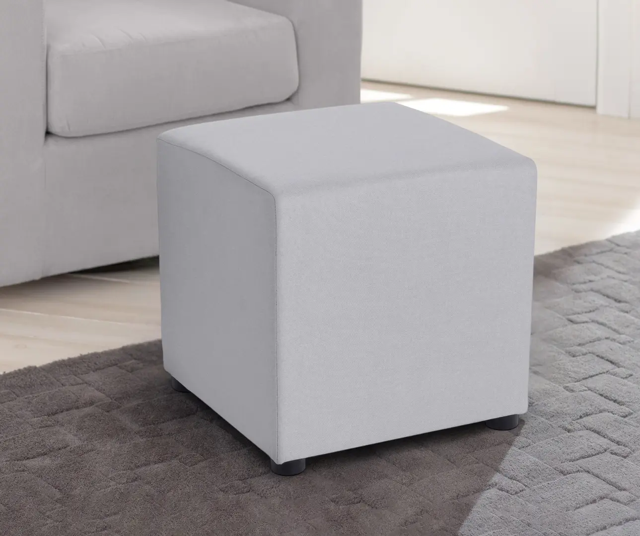 Puf Tempo Kondela Regor Savana 84 (Light Gray)