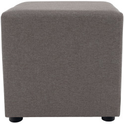 Puf Tempo Kondela Regor Twist (Gray Beige Taupe) Thumb