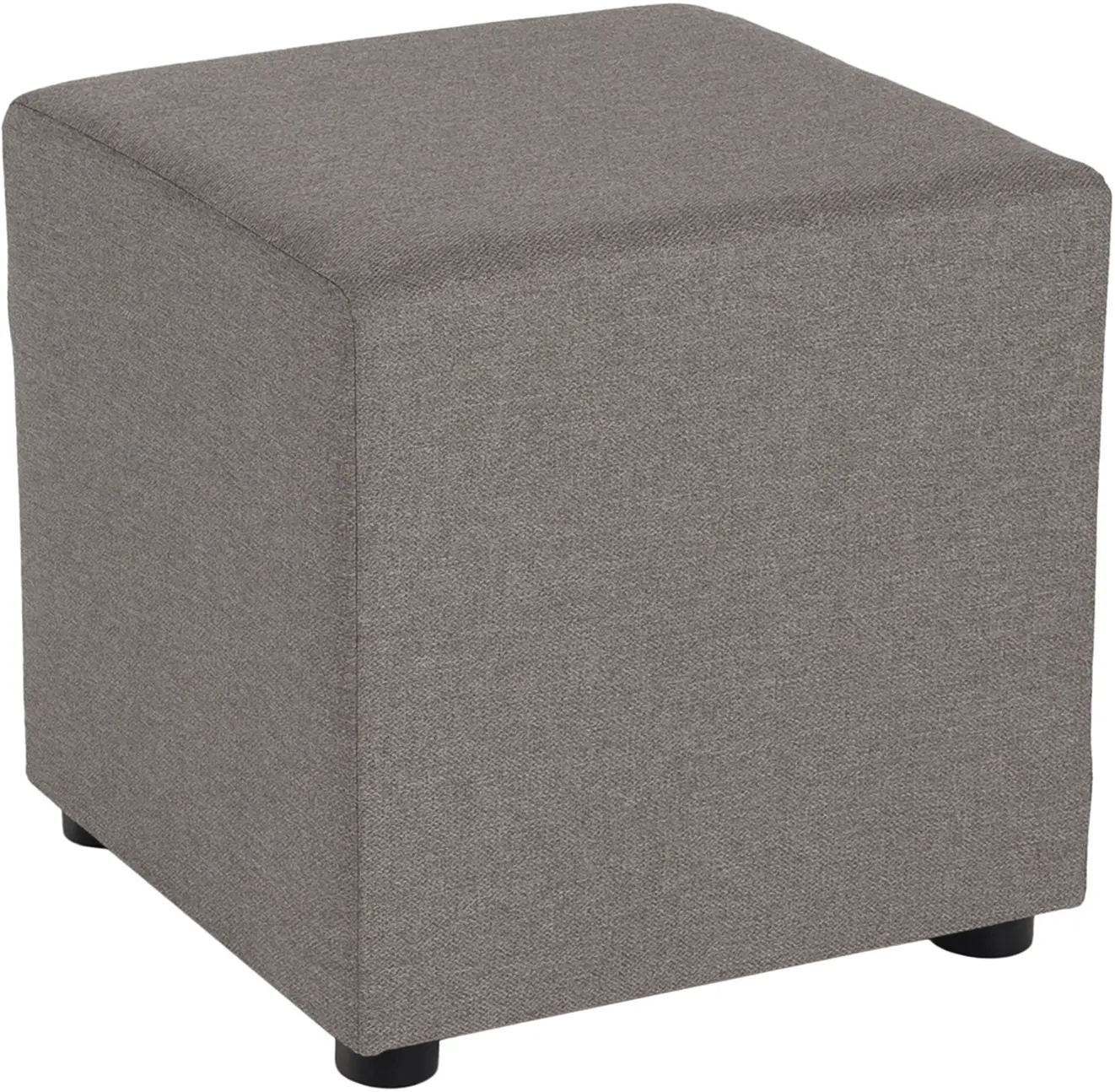 Puf Tempo Kondela Regor Twist (Gray Beige Taupe) - 3