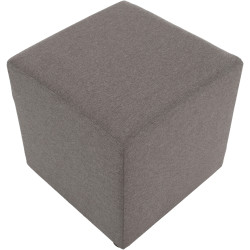 Puf Tempo Kondela Regor Twist (Gray Beige Taupe) Thumb