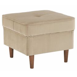 Puf Tempo Kondela Rufino 2 New (Golden Beige/Walnut)
