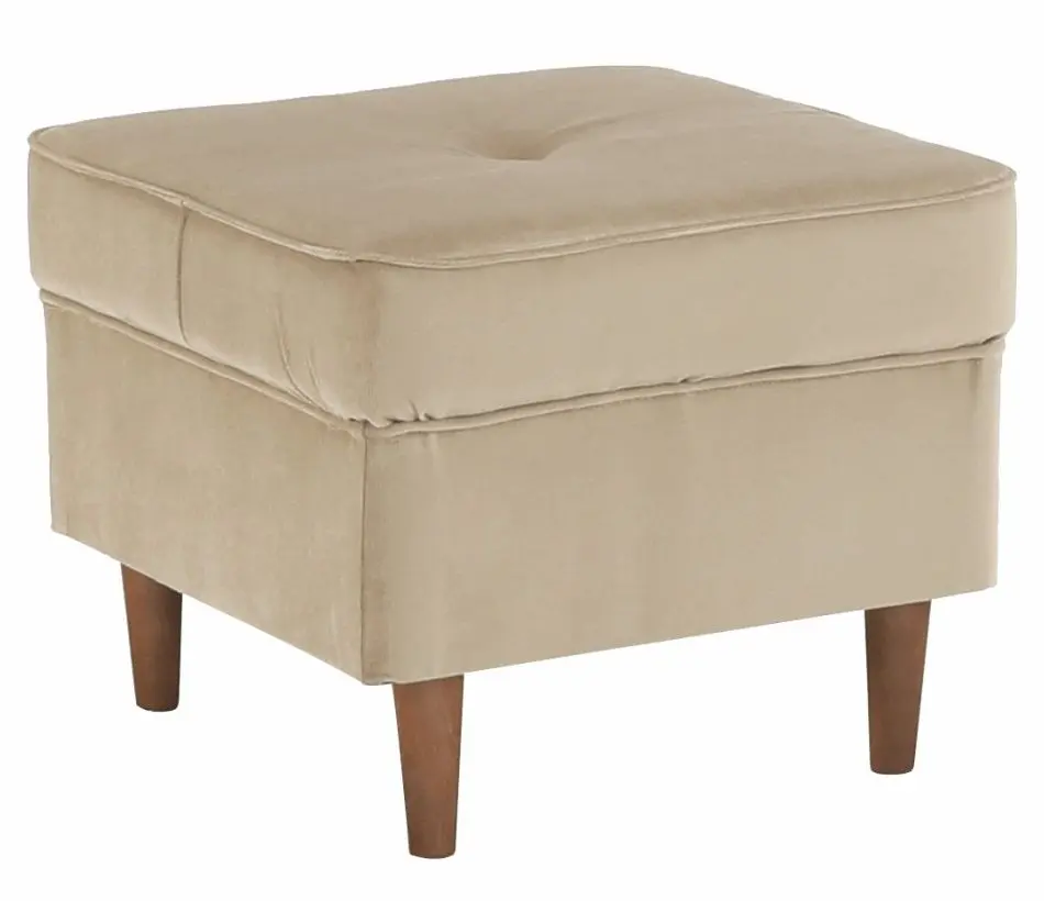 Puf Tempo Kondela Rufino 2 New (Golden Beige/Walnut)