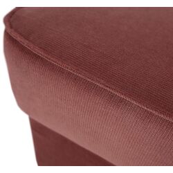 Puf Tempo Kondela Rufino 3 (Antique Pink/Walnut) Thumb