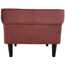 Puf Tempo Kondela Rufino 3 (Antique Pink/Walnut) Thumb