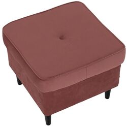 Puf Tempo Kondela Rufino 3 (Antique Pink/Walnut) Thumb