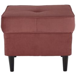 Puf Tempo Kondela Rufino 3 (Antique Pink/Walnut) Thumb