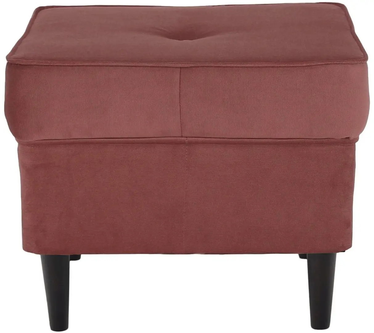 Puf Tempo Kondela Rufino 3 (Antique Pink/Walnut)