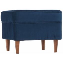 Пуф Tempo Kondela Rufino 3 (Blue/Walnut) Thumb