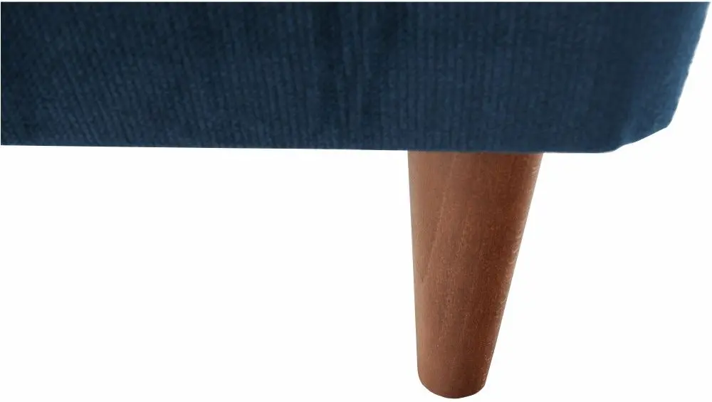 Пуф Tempo Kondela Rufino 3 (Blue/Walnut)