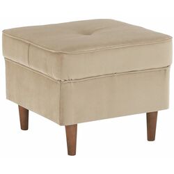 Puf Tempo Kondela Rufino 3 (Golden-Beige/Walnut) Thumb