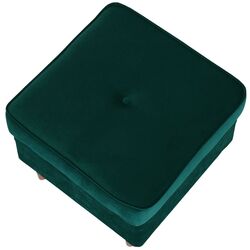 Puf Tempo Kondela Rufino 3 (Green/Walnut) Thumb