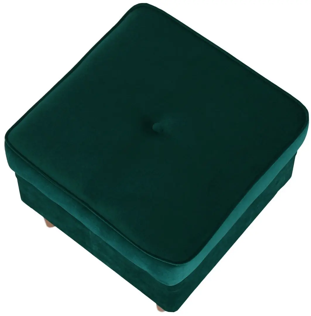 Puf Tempo Kondela Rufino 3 (Green/Walnut)