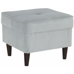 Puf Tempo Kondela Rufino 3 (Light Grey/Walnut) Thumb