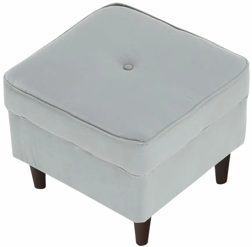 Puf Tempo Kondela Rufino 3 (Light Grey/Walnut) - 4