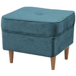 Пуф Tempo Kondela Rufino 3 (Petrol/Beech) Thumb