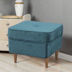 Пуф Tempo Kondela Rufino 3 (Petrol/Beech)